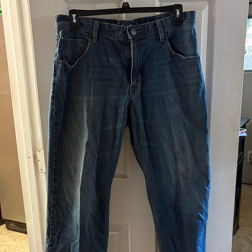 Arizona Jean Company Men's Blue Straight Jeans
